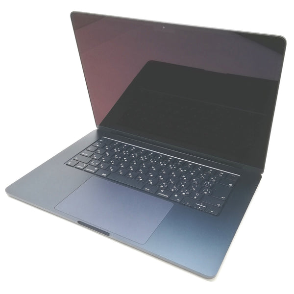 MacBook Air M2 / 15インチ / 2023 / 8GB / 256GB / ミッドナイト / ランク:B / MQKW3J/A / 【中古品管理番号:36307】