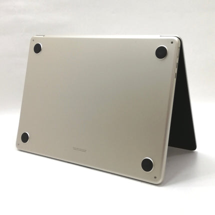 MacBook Air M2 / 13インチ / 2022(2024) / 16GB / 256GB / スターライト / ランク:A / MC7W4J/A / 【中古品管理番号:36316】
