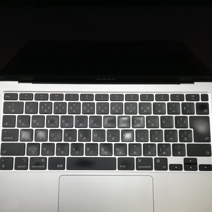 MacBook Air M1 / 13インチ / Mid2020 / 8GB / 256GB / シルバー / ランク:D / MGN93J/A / 【中古品管理番号:36347】