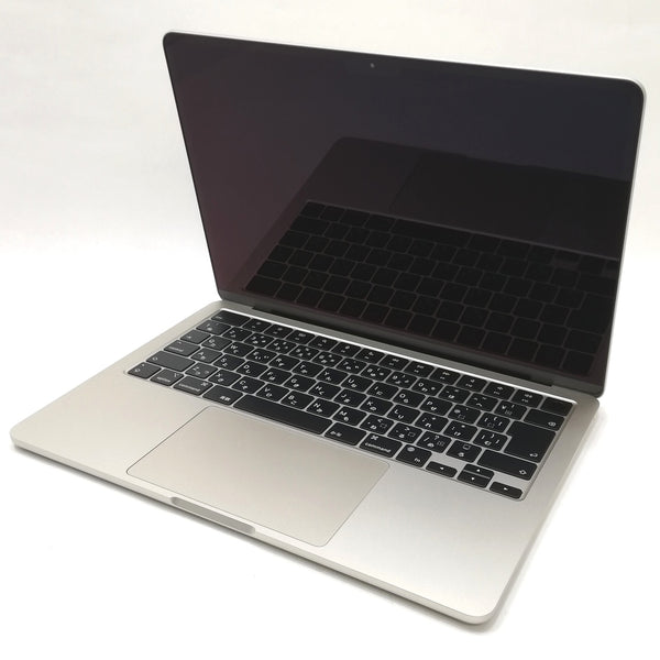 MacBook Air M2 / 13インチ / 2022 / 8GB / 512GB / スターライト / ランク:A / MLY23J/A / 【中古品管理番号:36389】