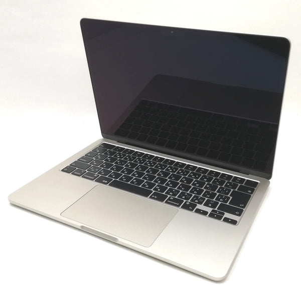 MacBook Air M2 / 13インチ / 2022 / 16GB / 512GB / スターライト / ランク:C / MLY13J/A / 【中古品管理番号:36502】
