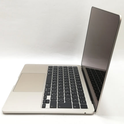 MacBook Air M2 / 13インチ / 2022 / 16GB / 512GB / スターライト / ランク:C / MLY13J/A / 【中古品管理番号:36502】