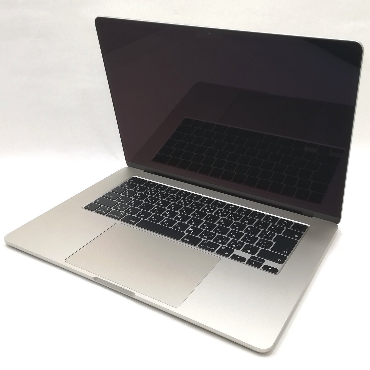 MacBook Air M3 / 15インチ / 2024 / 16GB / 256GB / スターライト / ランク:A / MC9F4J/A / 【中古品管理番号:36569】