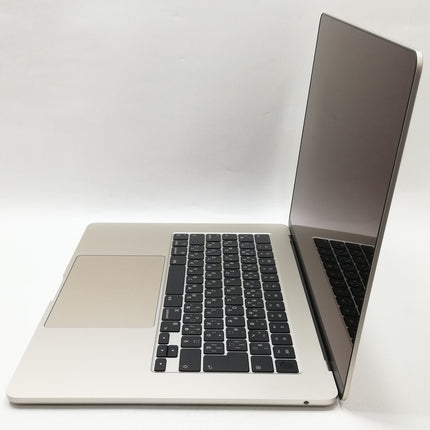 MacBook Air M3 / 15インチ / 2024 / 16GB / 256GB / スターライト / ランク:A / MC9F4J/A / 【中古品管理番号:36569】