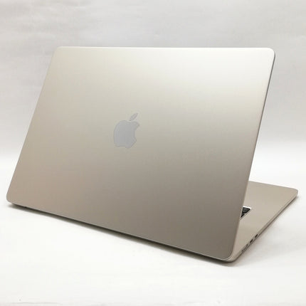 MacBook Air M3 / 15インチ / 2024 / 16GB / 256GB / スターライト / ランク:A / MC9F4J/A / 【中古品管理番号:36569】