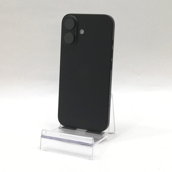iPhone 16 / 2024 / 128GB / ブラック / 国内版SIMフリー / ランク:B / MYDQ3J/A / A3286 【中古品管理番号:36673】