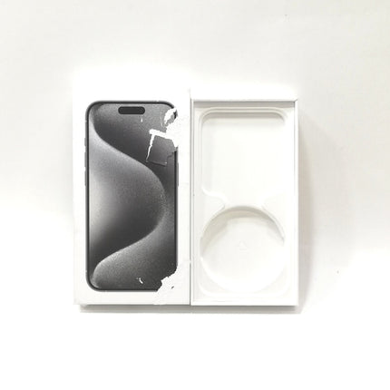 【決算セール！9/30火20時まで】iPhone 15 Pro / 2023 / 128GB / ホワイトチタニウム / 国内版SIMフリー / ランク:B / MTU83J/A / A3101 【中古品管理番号:36678】