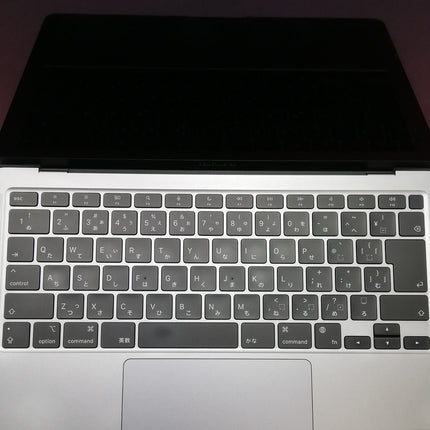 MacBook Air M1 / 13インチ / Mid2020 / 8GB / 256GB / スペースグレイ / ランク:B / MGN63J/A / 【中古品管理番号:36687】