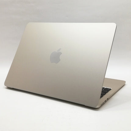 MacBook Air M2 / 13インチ / 2022(2024) / 16GB / 256GB / スターライト / ランク:A / MC7W4J/A / 【中古品管理番号:36728】