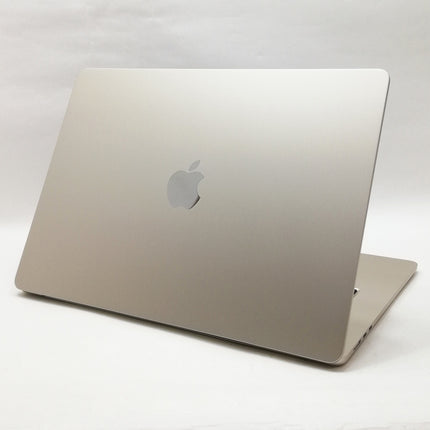 MacBook Air M2 / 15インチ / 2023 / 8GB / 512GB / スターライト / ランク:B / MQKV3J/A / 【中古品管理番号:36781】