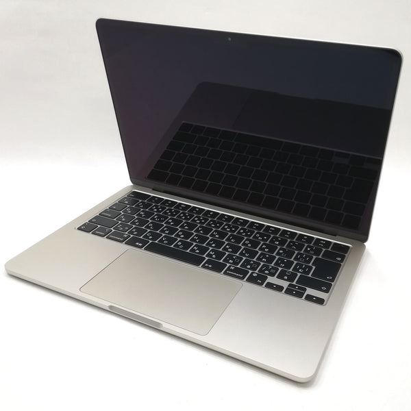 MacBook Air M3 / 13インチ / 2024 / 16GB / 512GB / スターライト / ランク:A / MXCU3J/A / 【中古品管理番号:36792】