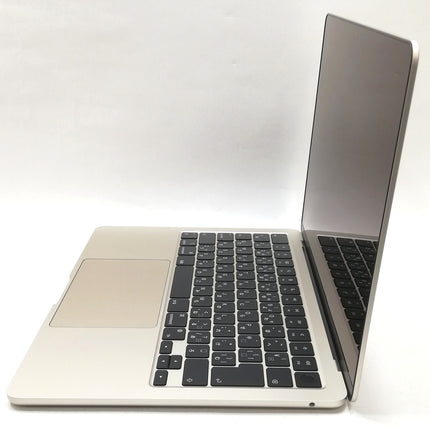 MacBook Air M3 / 13インチ / 2024 / 16GB / 512GB / スターライト / ランク:A / MXCU3J/A / 【中古品管理番号:36792】