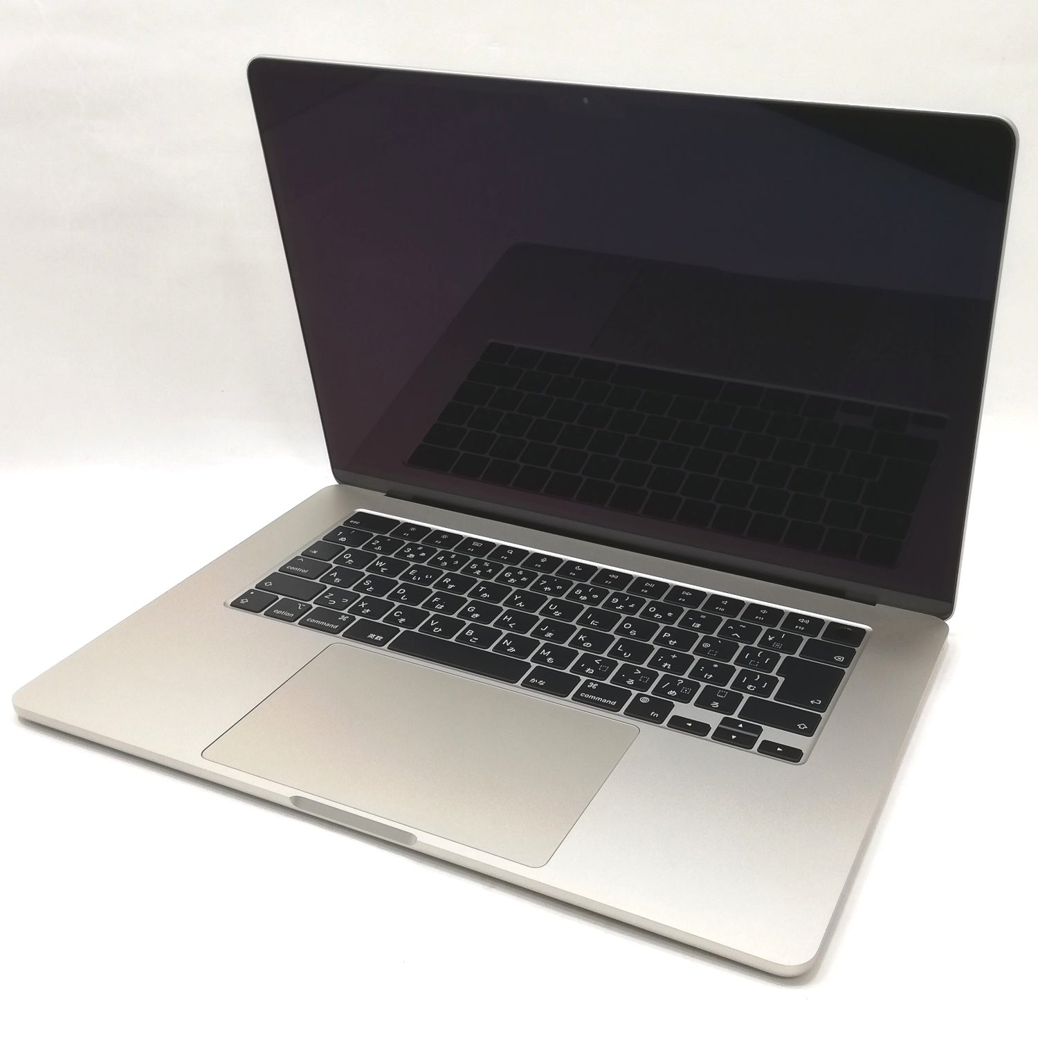MacBook Air M3 / 15インチ / 2024 / 16GB / 256GB / スターライト / ランク:A / MC9F4J/A / 【中古品管理番号:36816】