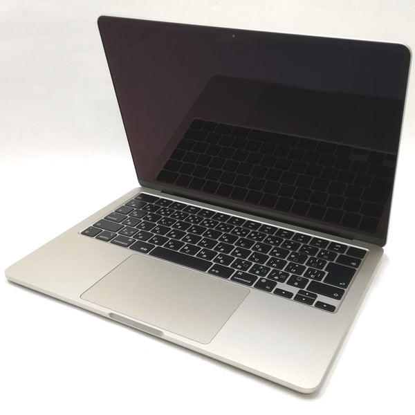 MacBook Air M3 / 13インチ / 2024 / 16GB / 512GB / スターライト / ランク:A / MXCU3J/A / 【中古品管理番号:36818】