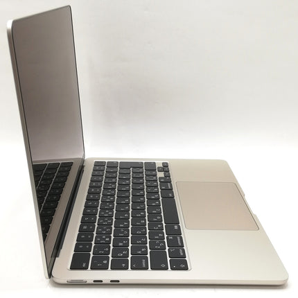 MacBook Air M3 / 13インチ / 2024 / 16GB / 512GB / スターライト / ランク:A / MXCU3J/A / 【中古品管理番号:36818】