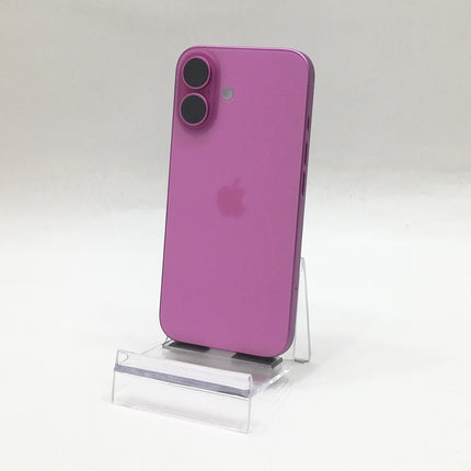 iPhone 16 / 2024 / 128GB / ピンク / SoftBank版SIMフリー / ランク:A / MYDT3J/A / A3286 【中古品管理番号:36854】
