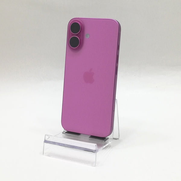 iPhone 16 / 2024 / 128GB / ピンク / SoftBank版SIMフリー / ランク:A / MYDT3J/A / A3286 【中古品管理番号:36854】