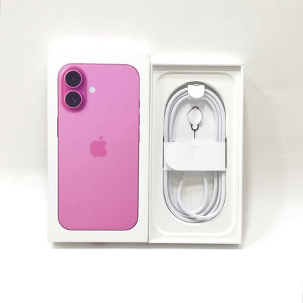 iPhone 16 / 2024 / 128GB / ピンク / SoftBank版SIMフリー / ランク:A / MYDT3J/A / A3286 【中古品管理番号:36854】
