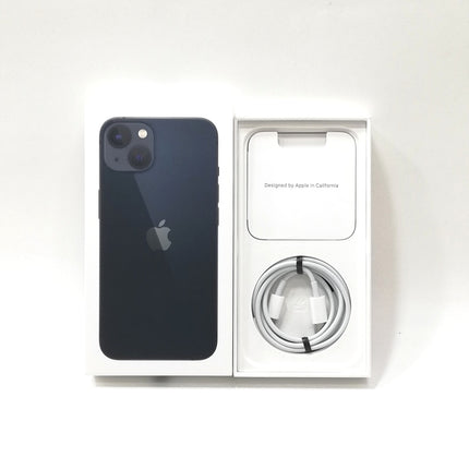 iPhone 13 / 2021 / 128GB / ミッドナイト / 国内版SIMフリー / ランク:A / MLNC3J/A / A2631 【中古品管理番号:36882】
