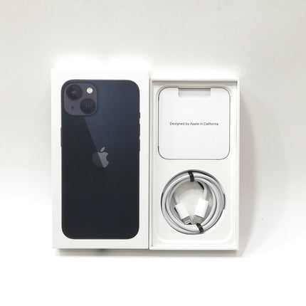 iPhone 13 / 2021 / 128GB / ミッドナイト / 国内版SIMフリー / ランク:A / MLNC3J/A / A2631 【中古品管理番号:36886】