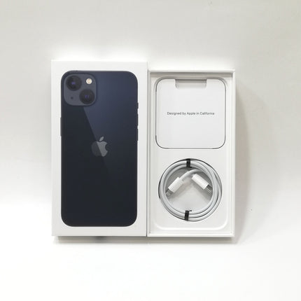 iPhone 13 / 2021 / 128GB / ミッドナイト / 国内版SIMフリー / ランク:A / MLNC3J/A / A2631 【中古品管理番号:36887】
