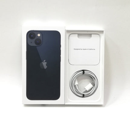 iPhone 13 / 2021 / 128GB / ミッドナイト / 国内版SIMフリー / ランク:A / MLNC3J/A / A2631 【中古品管理番号:36889】