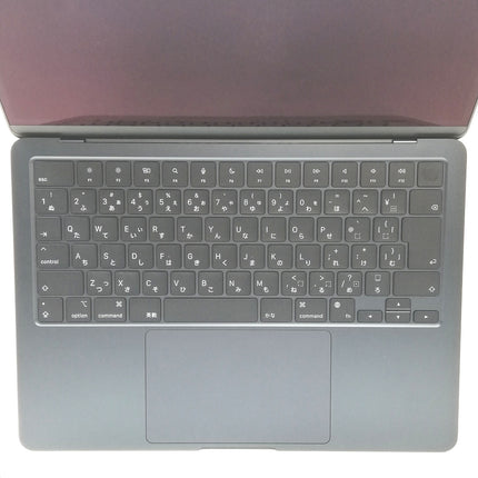 MacBook Air M2 / 13インチ / 2022 / 8GB / 256GB / ミッドナイト / ランク:A / MLY33J/A / 【中古品管理番号:36945】