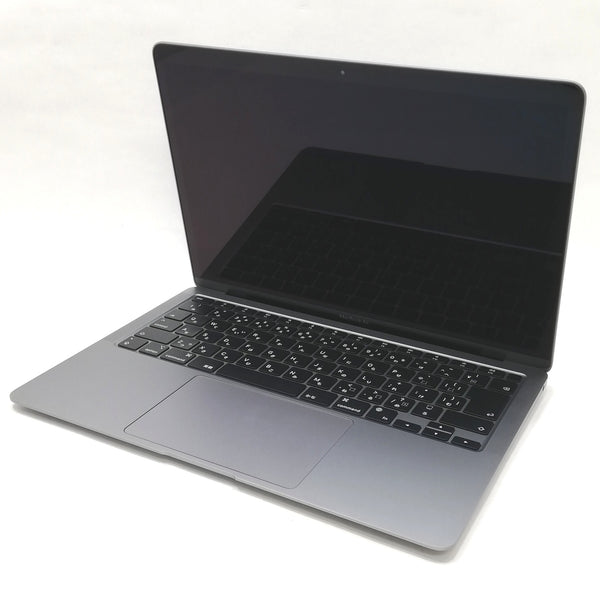 【決算セール！9/30火20時まで】MacBook Air M1 / 13インチ / Mid2020 / 8GB / 256GB / スペースグレイ / ランク:B / MGN63J/A / 【中古品管理番号:36965】