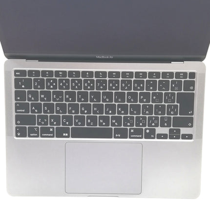【決算セール！9/30火20時まで】MacBook Air M1 / 13インチ / Mid2020 / 8GB / 256GB / スペースグレイ / ランク:A / MGN63J/A / 【中古品管理番号:36966】