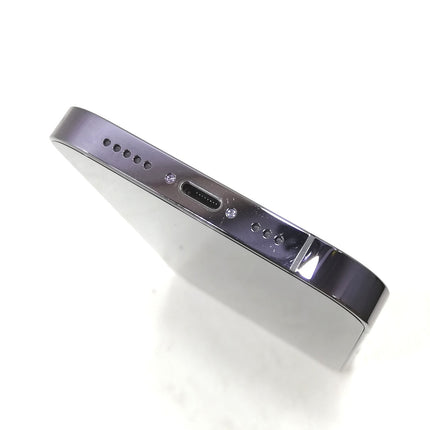 iPhone 14 Pro / 2022 / 256GB / ディープパープル / docomo版SIMフリー / ランク:B / MQ1E3J/A / A2889 【中古品管理番号:36975】