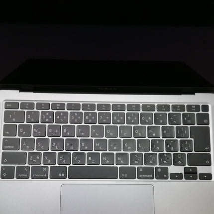 【決算セール！9/30火20時まで】MacBook Air M1 / 13インチ / Mid2020 / 8GB / 256GB / スペースグレイ / ランク:B / MGN63J/A / 【中古品管理番号:36977】