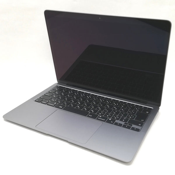 【決算セール！9/30火20時まで】MacBook Air M1 / 13インチ / Mid2020 / 8GB / 256GB / スペースグレイ / ランク:A / MGN63J/A / 【中古品管理番号:36979】
