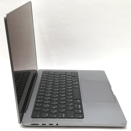【中古Mac販売強化月間8/31日20時まで！】MacBook Pro M1 Pro / 14インチ / 2021 / 16GB / 512GB / スペースグレイ / ランク:C / MKGP3J/A / 【中古品管理番号:37001】