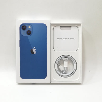 iPhone 13 / 2021 / 128GB / ブルー / 国内版SIMフリー / ランク:B / MLNG3J/A / A2631 【中古品管理番号:37002】