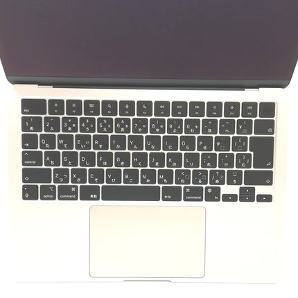 【決算セール！9/30火20時まで】MacBook Air M2 / 13インチ / 2022(2024) / 16GB / 256GB / スターライト / ランク:A / MC7W4J/A / 【中古品管理番号:37005】