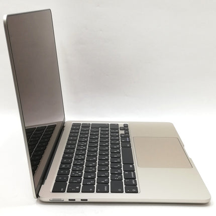 【決算セール！9/30火20時まで】MacBook Air M2 / 13インチ / 2022(2024) / 16GB / 256GB / スターライト / ランク:A / MC7W4J/A / 【中古品管理番号:37005】