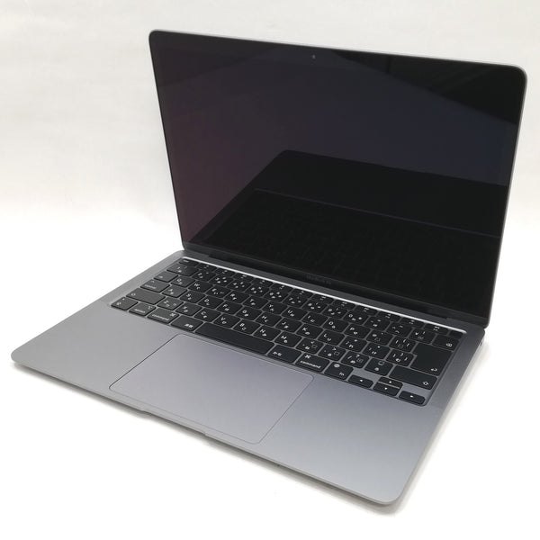 【決算セール！9/30火20時まで】MacBook Air M1 / 13インチ / Mid2020 / 8GB / 256GB / スペースグレイ / ランク:A / MGN63J/A / 【中古品管理番号:37036】