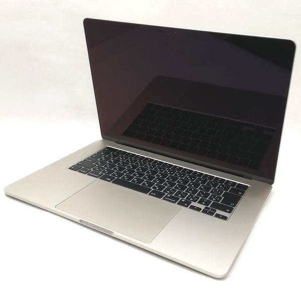 MacBook Air M3 / 15インチ / 2024 / 8GB / 512GB / スターライト / ランク:A / MRYT3J/A / 【中古品管理番号:37079】