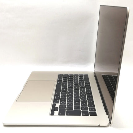 MacBook Air M3 / 15インチ / 2024 / 8GB / 512GB / スターライト / ランク:A / MRYT3J/A / 【中古品管理番号:37079】