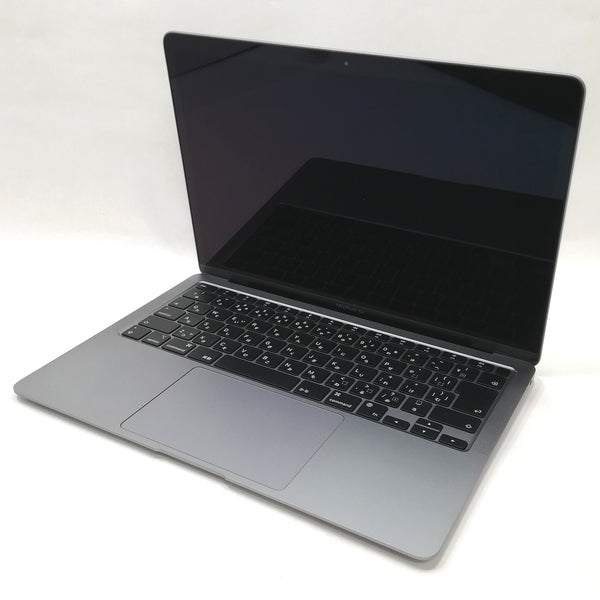 【決算セール！9/30火20時まで】MacBook Air M1 / 13インチ / Mid2020 / 8GB / 256GB / スペースグレイ / ランク:C / MGN63J/A / 【中古品管理番号:37087】