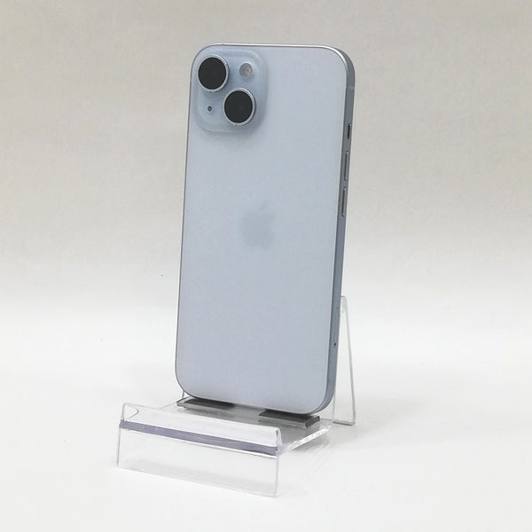 【決算セール！9/30火20時まで】iPhone 15 / 2023 / 128GB / ブルー / 国内版SIMフリー / ランク:B / MTML3J/A / A3089 【中古品管理番号:37113】