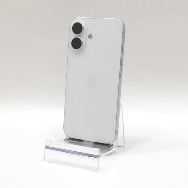 【決算セール！9/30火20時まで】iPhone 16 / 2024 / 128GB / ホワイト / docomo版SIMフリー / ランク:B / MYDR3J/A / A3286 【中古品管理番号:37139】