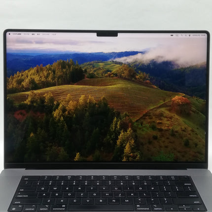 MacBook Pro M1 Max / 16インチ / 2021 / 64GB / 1TB / スペースグレイ / ランク:C / MK183J/A(MAX) / 【中古品管理番号:37164】