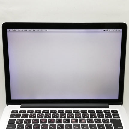 MacBook Pro Retina Display / 13インチ / Mid 2014 / 8GB / 512GB / シルバー / ランク:D / MGX92J/A / 【中古品管理番号:37198】