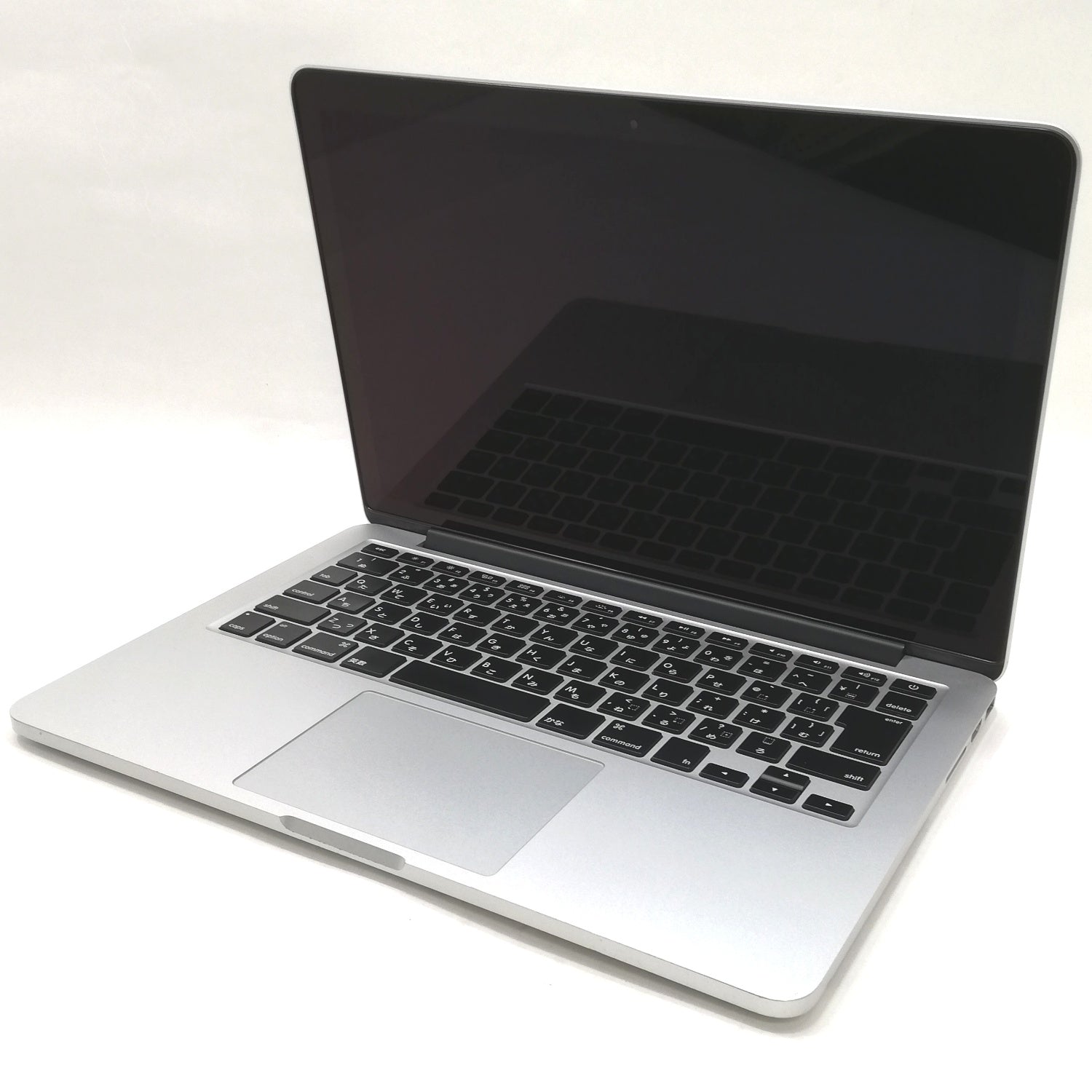 MacBook Pro Retina Display / 13インチ / Late 2013 / 8GB / 256GB / シルバー / ランク:C / ME865J/A / 【中古品管理番号:37199】