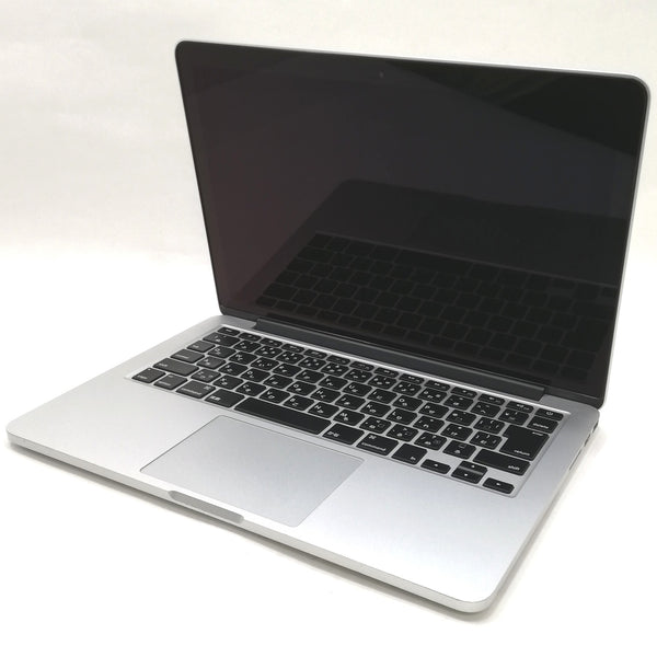 MacBook Pro Retina Display / 13インチ / Late 2013 / 8GB / 256GB / シルバー / ランク:C / ME865J/A / 【中古品管理番号:37199】