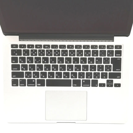 MacBook Pro Retina Display / 13インチ / Late 2013 / 8GB / 256GB / シルバー / ランク:C / ME865J/A / 【中古品管理番号:37199】
