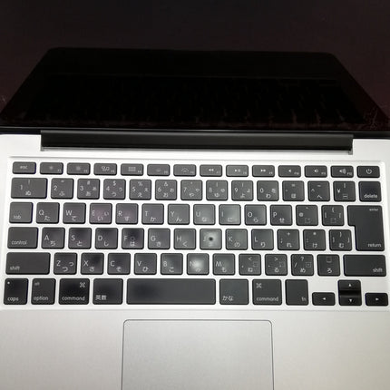 MacBook Pro Retina Display / 13インチ / Mid 2014 / 16GB / 256GB / シルバー / ランク:C / MGX82J/A / 【中古品管理番号:37203】