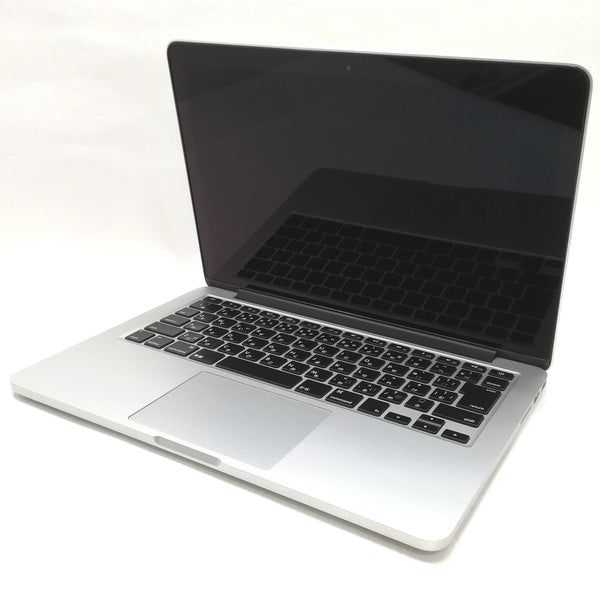 MacBook Pro Retina Display / 13インチ / Late 2013 / 16GB / 256GB / シルバー / ランク:B / ME865J/A / 【中古品管理番号:37204】
