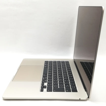 MacBook Air M2 / 15インチ / 2023 / 8GB / 256GB / スターライト / ランク:A / MQKU3J/A / 【中古品管理番号:37222】